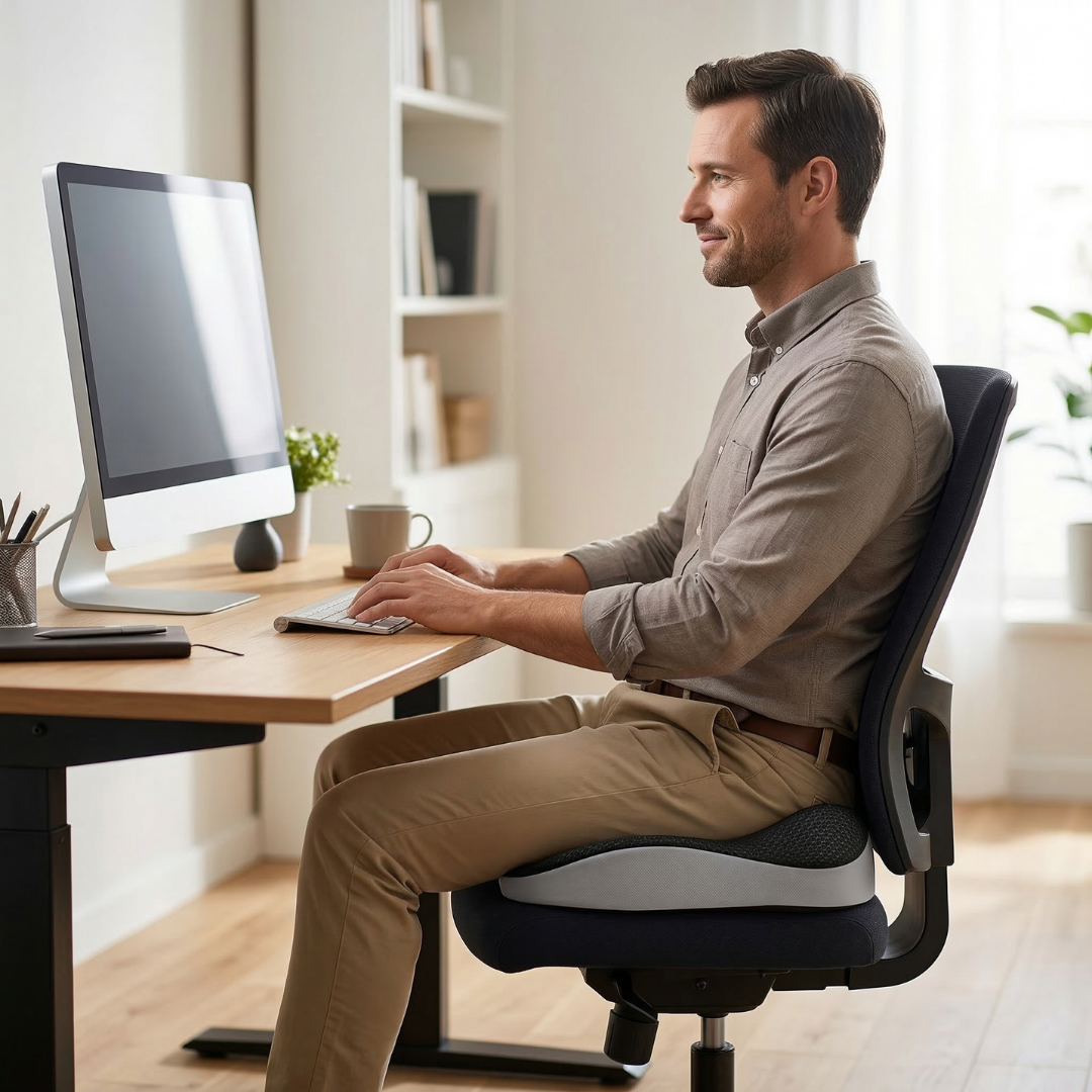 ErgoRelief™ – Ergonomisches Sitzkissen für schmerzfreies Sitzen